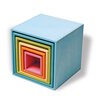 Drewniane pudełka - pastelowe (2)
