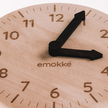 Drewniany zegar do nauki czasu - Montessori (2)