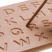 EMOKKE Tablica drewniana Montessori do nauki pisania liter (4)